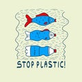 ÃÂ¡oncept of ocean plastic pollution